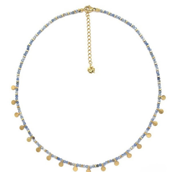Single Sodalite Necklace - Blue