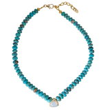 Arizona Turquoise Beaded Necklace