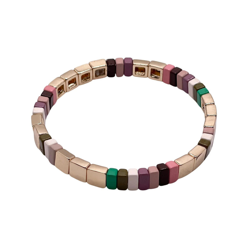 Gold Coast Square Single Bracelet